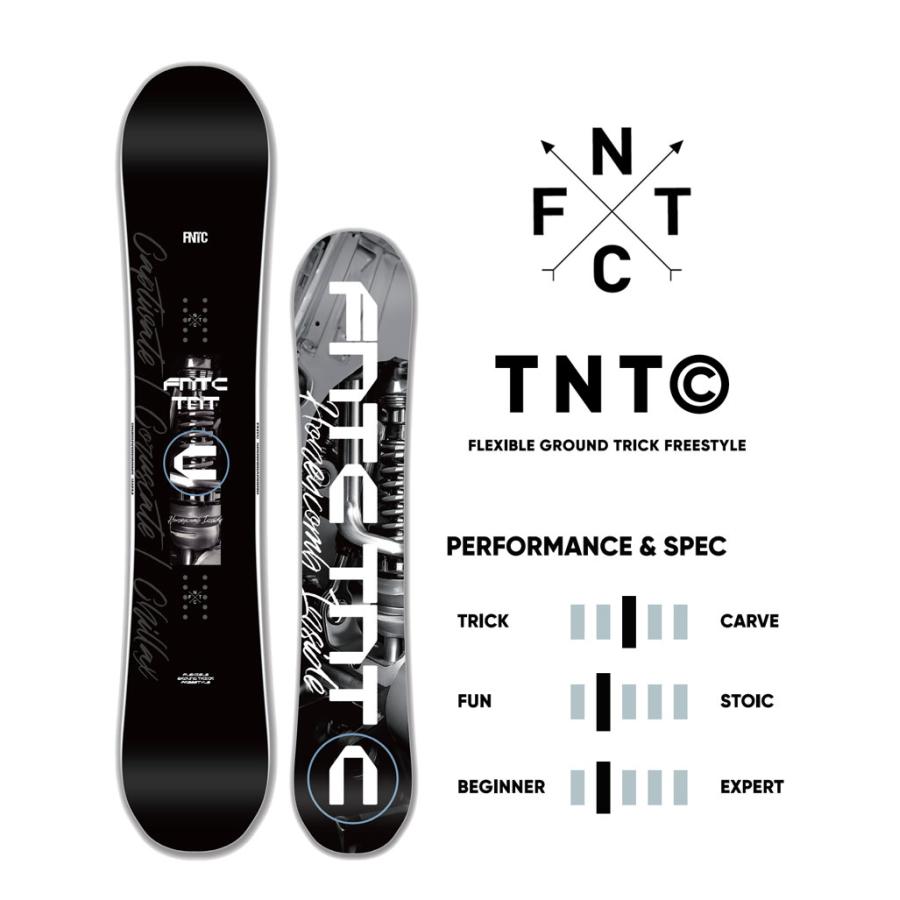 FNTC TNT スノーボード ブラック FNTC