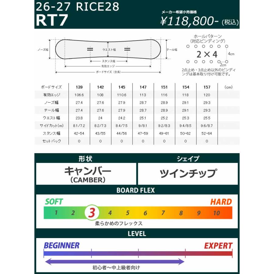 RICE28 26-27 RICE28/ライス RT-7 アールティーセブン メンズ