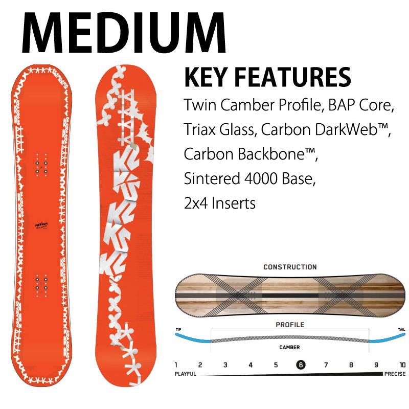 23-24 K2 / ケーツー MEDIUM ミディアム メンズ レディース