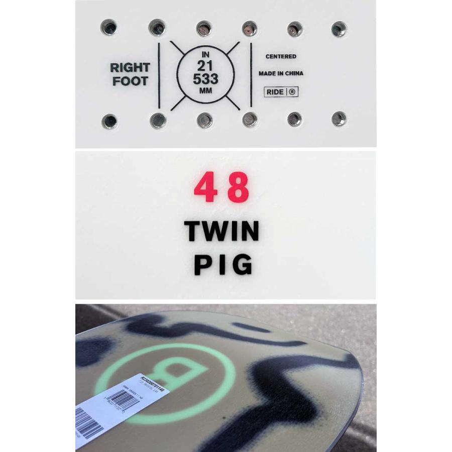 23-24 RIDE / ライド TWINPIG ツインピグ メンズ レディース 23-24 RIDE / ライド TWINPIG ツインピグ メンズ レディース