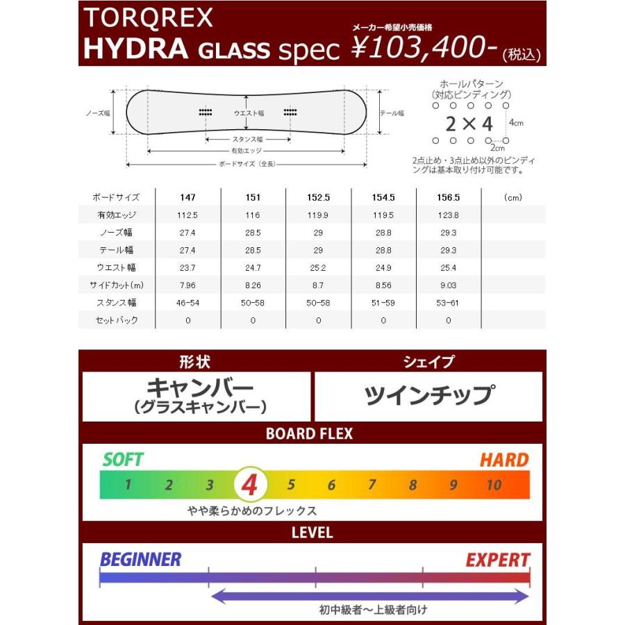 22-23 TORQREX/トルクレックス HYDRA GLASS ハイドラ メンズ