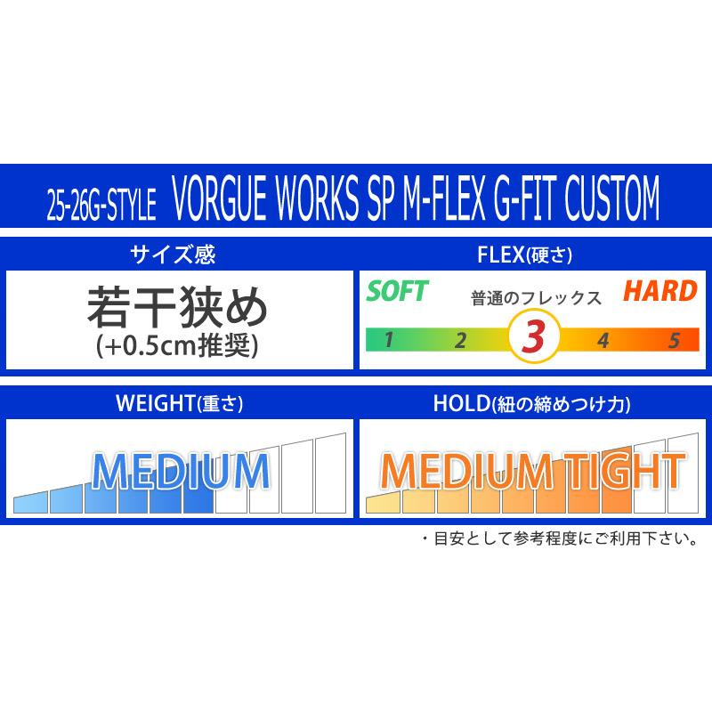 25-26 G-STYLE / ジースタイル VORGUE WORKS M-FLEX G-FIT メンズ