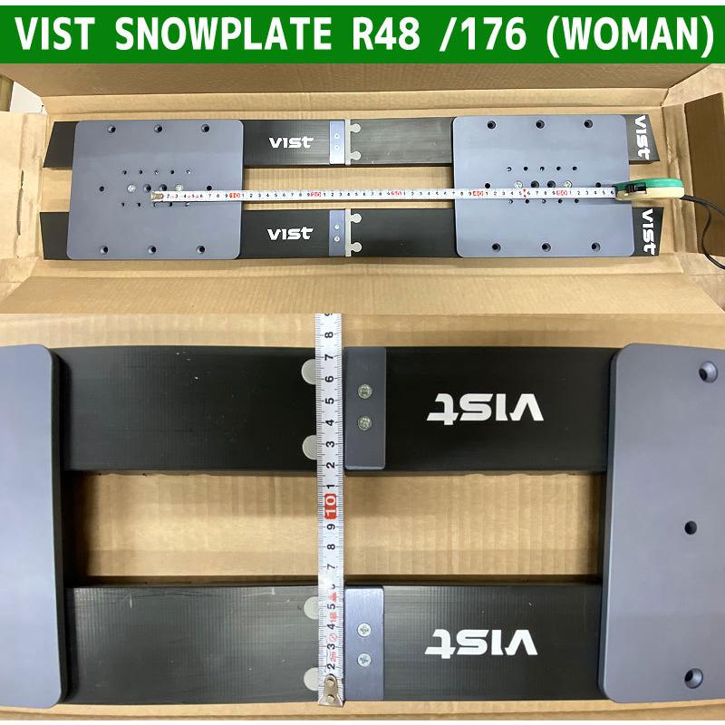 VIST SNOWPLATE R48/R50 ビストプレート ALPINE スノーボード アルペン レース 在庫商品 2022 最新モデル｜breakout｜04