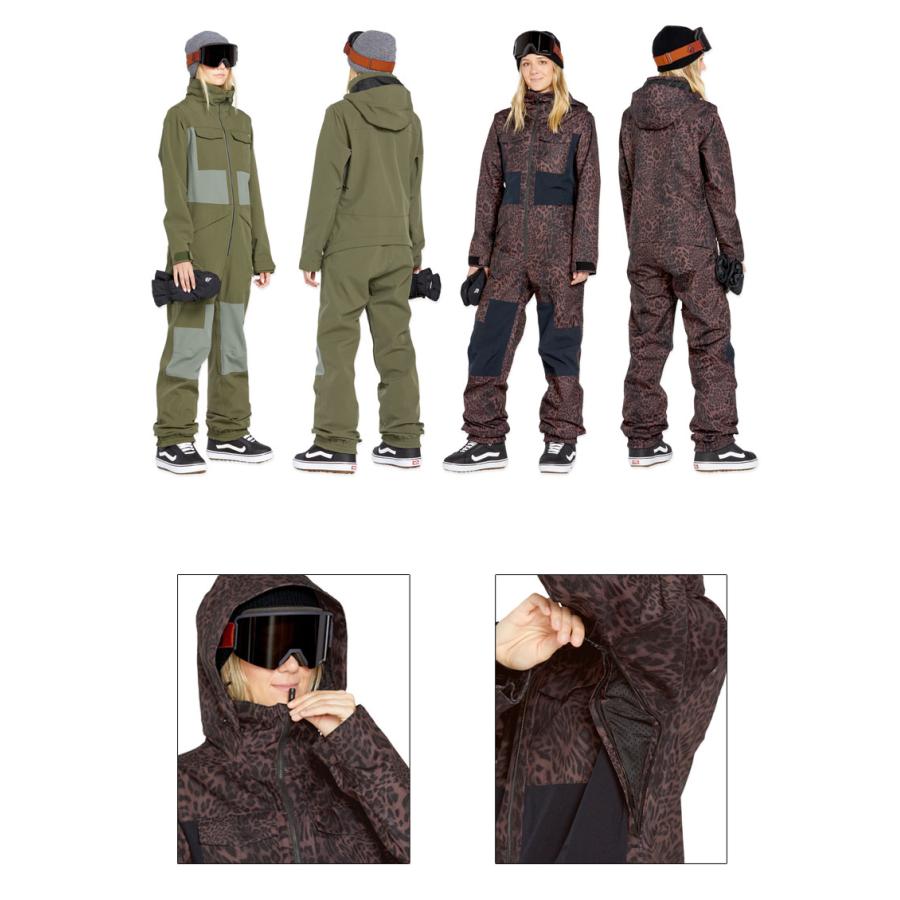 NOW 24-25 VOLCOM/ボルコム SHILOH SNOW suit レディース 防水つなぎ