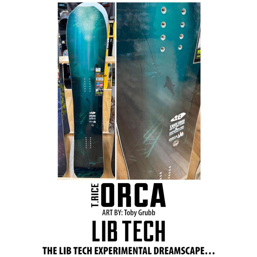 25-26 LIB TECH/リブテック T.RICE ORCA トラビスライスオルカ メンズ レディース スノーボード パウダー 板 2026 |  | 05