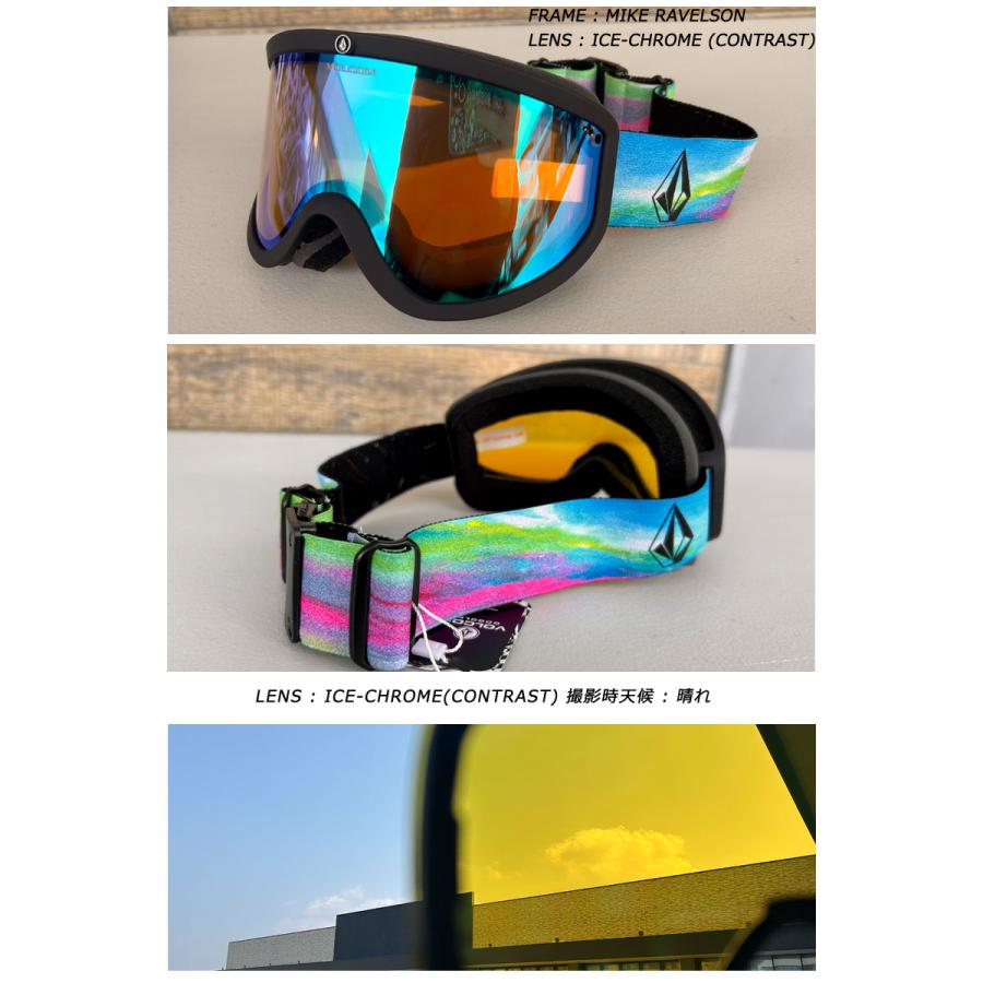 24-25 VOLCOM/ボルコム FOOTPRINTS MIKE RAVELSON バックルストラップ メンズ レディース ゴーグル ジャパンフィット スノーボード スキー 2025