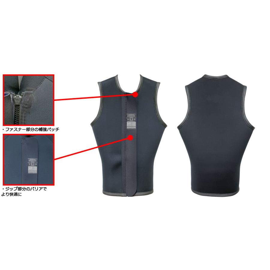 2026 国産モデル AXXE CLASSIC JP-STOCK VEST 2mm ALL / アックス