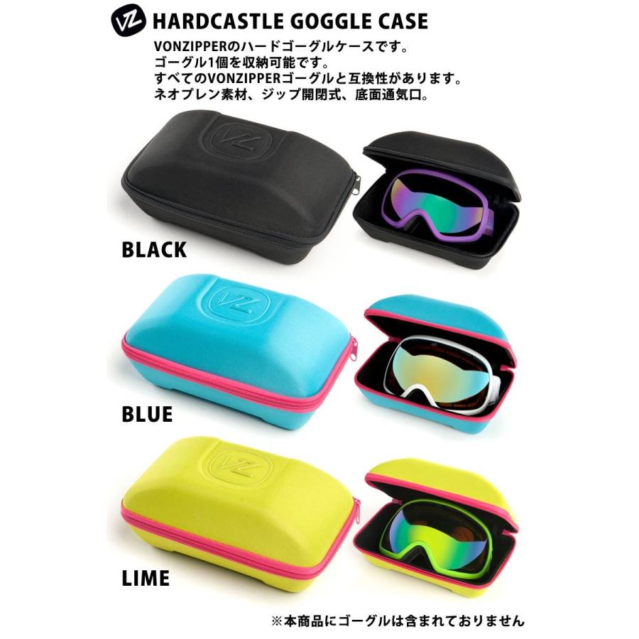 vonzipper ゴーグル 換えレンズ付き 収納ケース付き VON ZIPPER (ボンジッパー) ゴーグル ケース・替えレンズ付