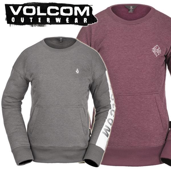 21-22 VOLCOM / ボルコム WOMEN'S POLARTEC CREW FLEECE レディース フーディー スノーウェア インナーウェアー セカンドレイヤー スノーボードアパレル | 