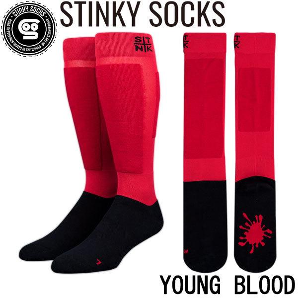 STINKY SOCKS / スティンキーソックス YOUNG BLOOD ソックス 靴下 スノーボード スキー | 