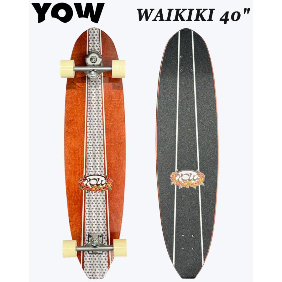 2026 YOW SKATE WAIKIKI 40インチ ヤウ ワイキキ サーフスケート