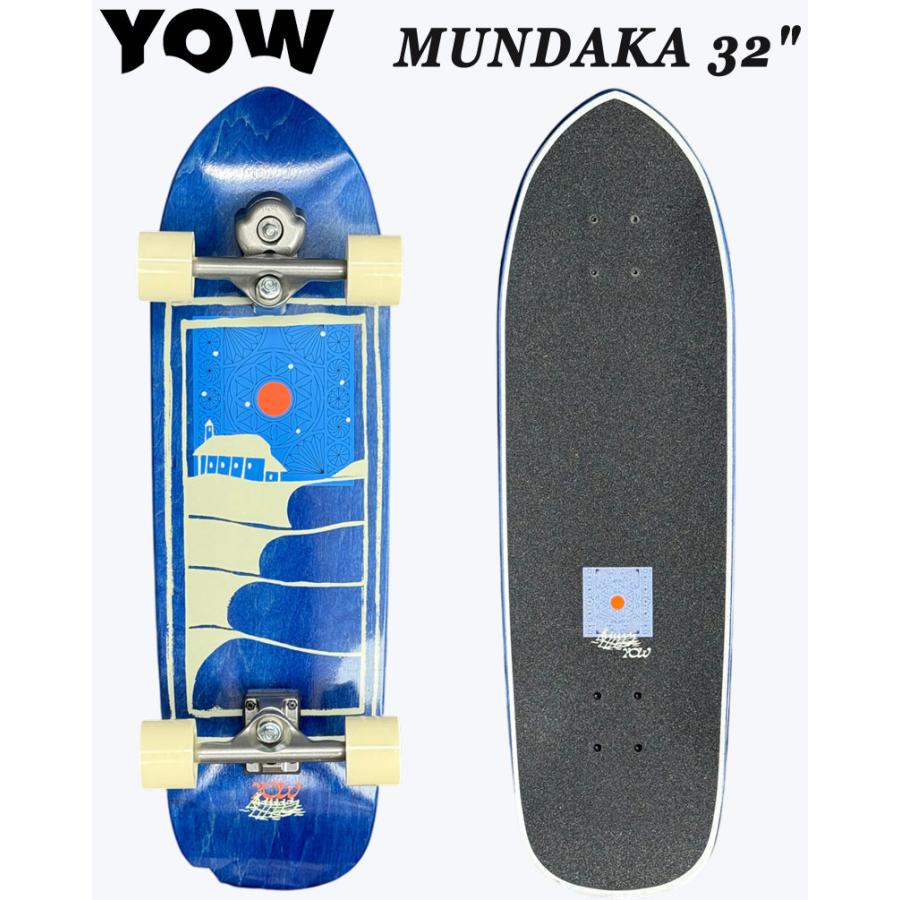 2026 YOW SKATE MUNDAKA 32インチ ムンダカ パイプ サーフスケート