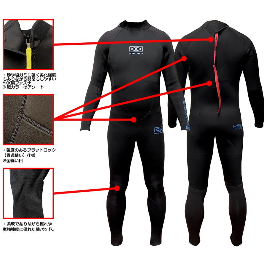 OCEAN AND EARTH WETSUITS STEAMER SCHOOL 4/3/オーシャンアンドアース