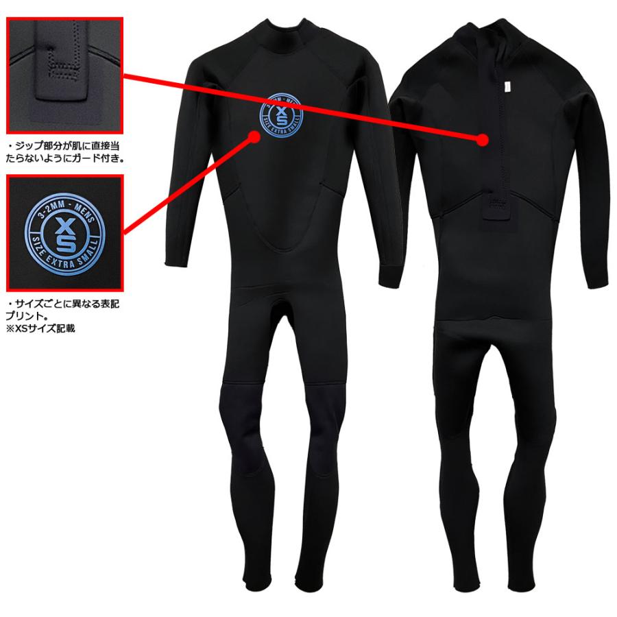 OCEAN AND EARTH WETSUITS MENS STEAMER SCHOOL 4/3mm / オーシャン