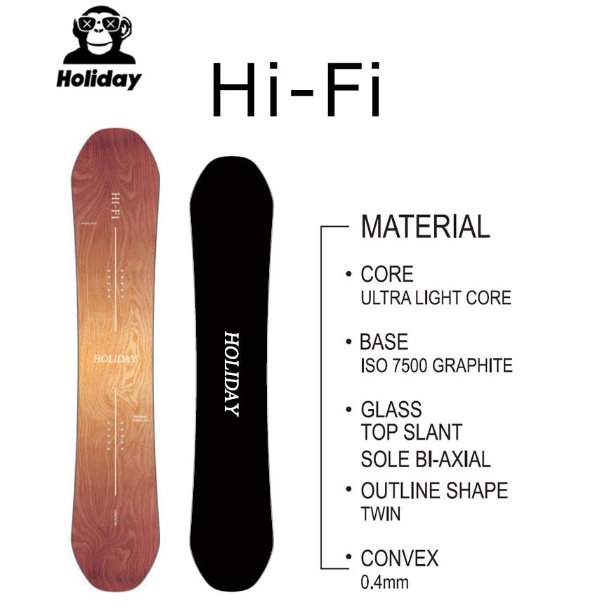 スノボHOLIDAY hi-fi HOLIDAY 26-27 HOLIDAY/ホリデー Hi-Fi ハイファイ メンズ レディース