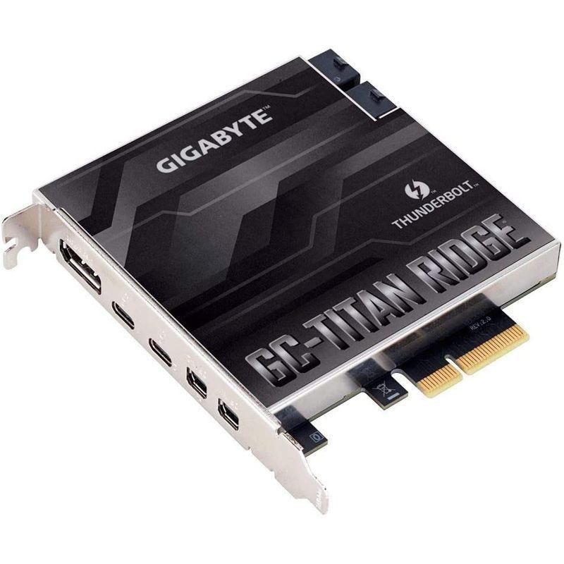 Gigabyte Gc Titan Ridge Ridge 2 0 Thunderbolt3 Thunderbolt3 拡張カード Intel Z490 H470チップセット搭載 Intel K Breath