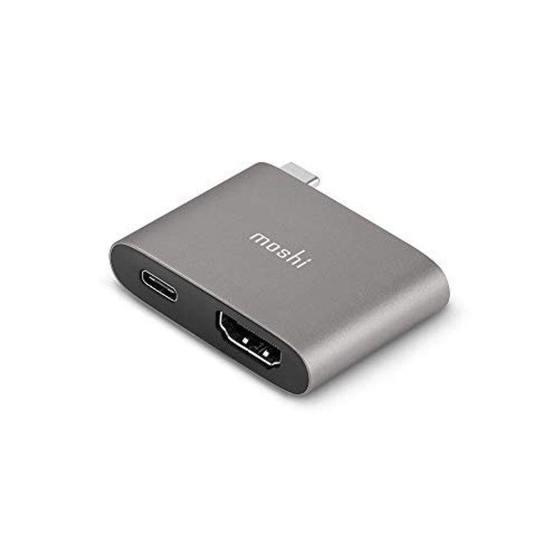 2022年のクリスマス to USB-C moshi HDMI USB 最大60W充電可能 HDR対応 4K/60Hz Charging with Adapter 変換コネクタ