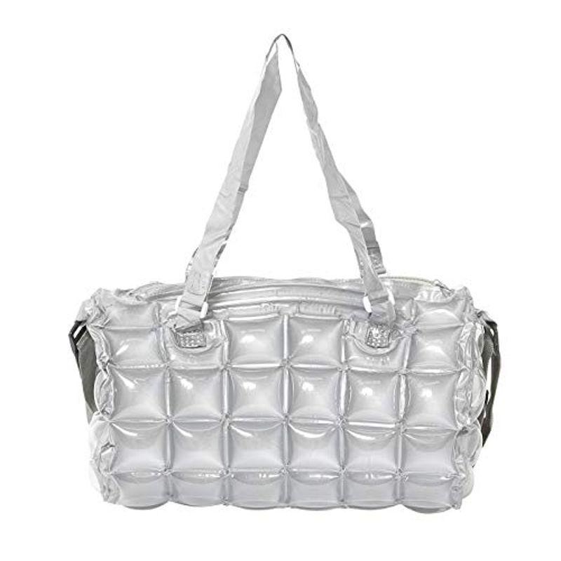 素晴らしい外見 ビニールバッグ プール レディース 雨 ショルダー ブランド ファスナー 可愛い 人気 おしゃれ ボストンバッグ エアバッグ ショルダーバッ