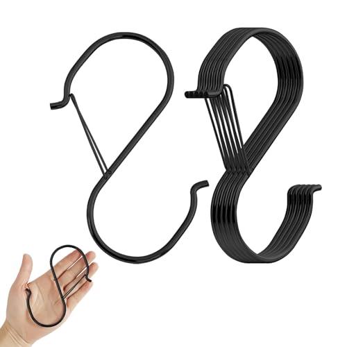 15個 s字 フック 落ちない s字フック 特大サイズ Sカン S形フック 汎用フック 落下防止 ステンレス 錆びない Sじフック 大 防錆 耐荷重1 の商品画像