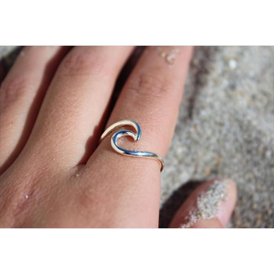 ハワイアンジュエリー リング ウェーブ 波 シルバー925 Ringsrrp ハワイアンジュエリーbreezyisland 通販 Yahoo ショッピング