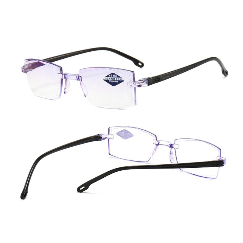 送料無料 reading 送料込 チープ glasses パソコン用メガネ 老眼鏡 clear 持ち運びに便利 度数チェック 拡大鏡 敬老の日 アンチブルーライト ブルーライトカット