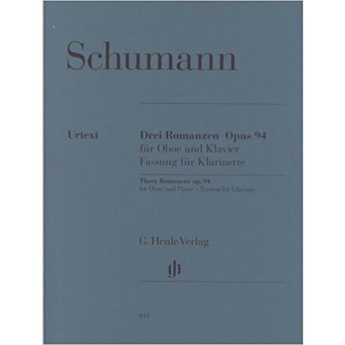 輸入楽譜／クラリネット／シューマン：3つの ロマンス op. 94 : BREMEN