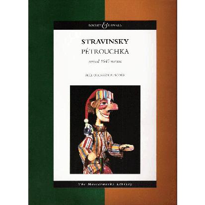 輸入楽譜／スコア】ストラヴィンスキー：プルチネッラ 1965年版 輸入