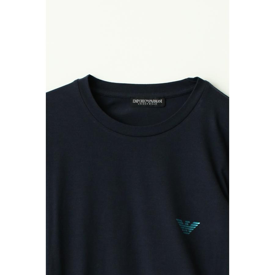 エンポリオアルマーニ Ｔシャツ アンダーＴシャツ クルーネック 1110232F512100135 メンズ 111023 2F512 ネイビー Emporio Armani 2022-23 Autumn&Winter｜breramode｜02