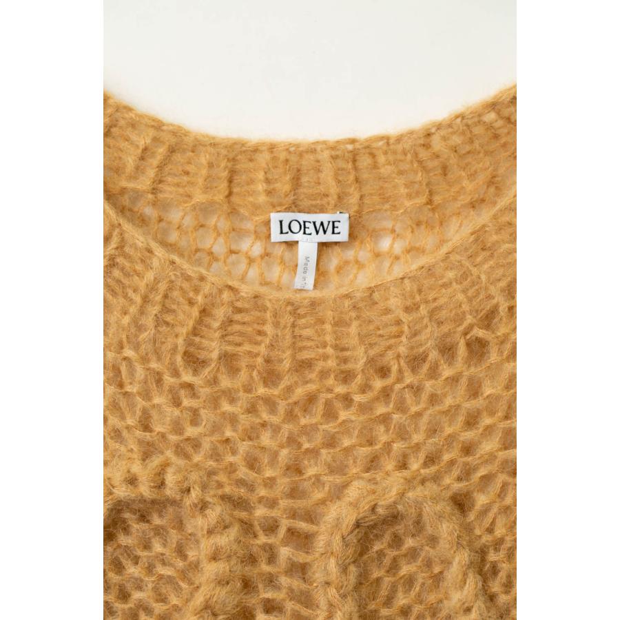 Vネック セーター（カシミヤ） キャメル - LOEWE｜長袖