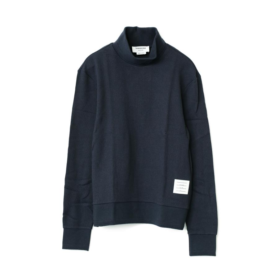 THOM BROWNE タートルネック ニット ベージュ 五分丈