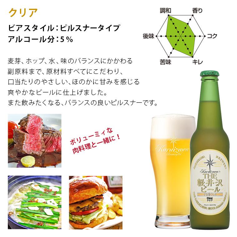 ギフト ビール クラフトビール 詰め合わせ 飲み比べ 送料無料 内祝 出産内祝 プレゼント 誕生日 軽井沢ビール 330ml瓶×8本 G-ZG | THE軽井沢ビール | 13