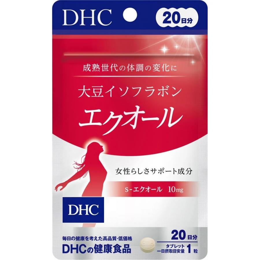 DHC 大豆イソフラボン エクオール 20日分 × 6袋 DHC 大豆イソフラボン エクオール 20日分 : BRハウス Yahoo!店 - 通販