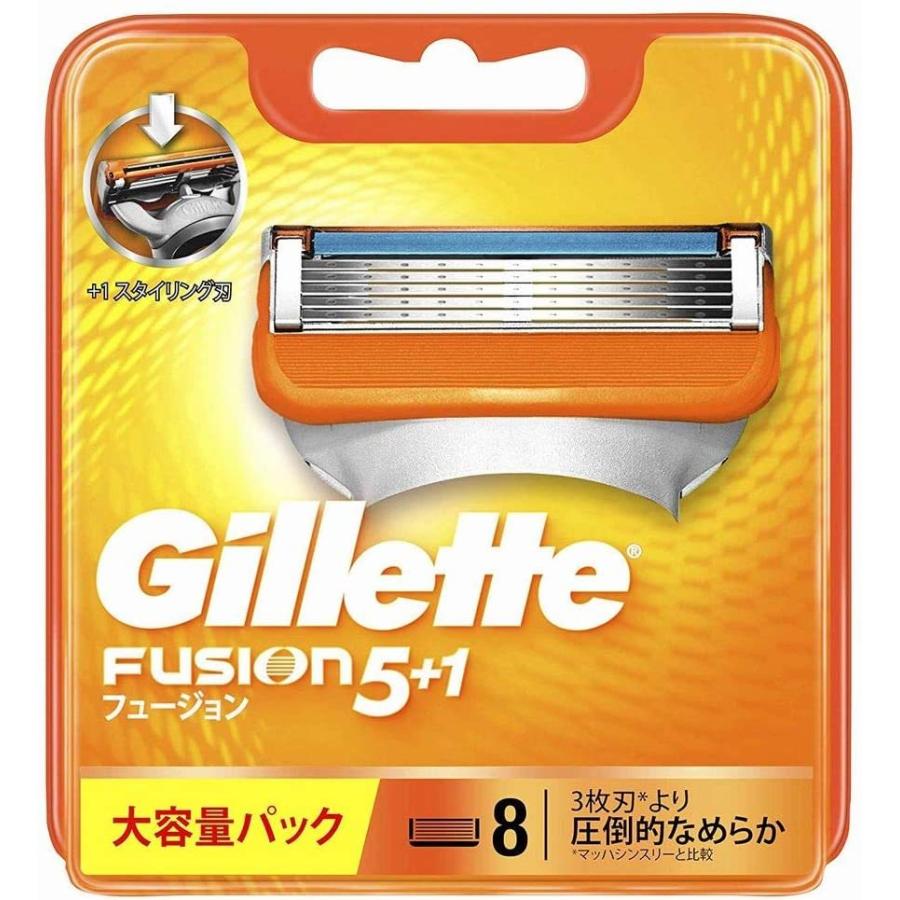 ジレット フュージョン マニュアル 替刃 8個入
