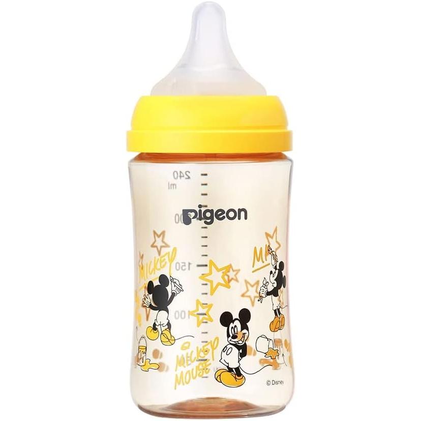 Pigeon（ピジョン） 母乳実感 哺乳びん プラスチック Disney 240ml