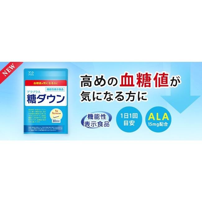 アラプラス 糖ダウン 30日分 パウチタイプ : BRハウス Yahoo!店 - 通販