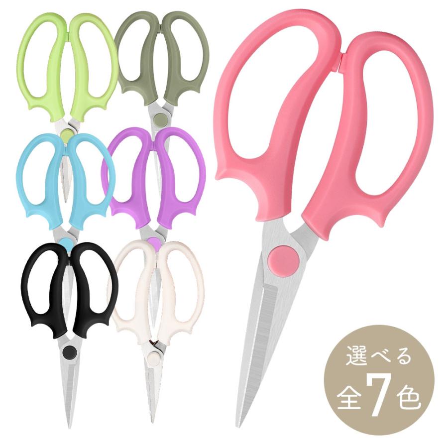 選べる7色 花ばさみ 刃先が尖ったタイプ 花挟 花切りばさみ ハサミ 園芸 ガーデニング 園芸用 観葉 植物 ガーデニングハサミ ガーデニング用品 ステンレス の商品画像