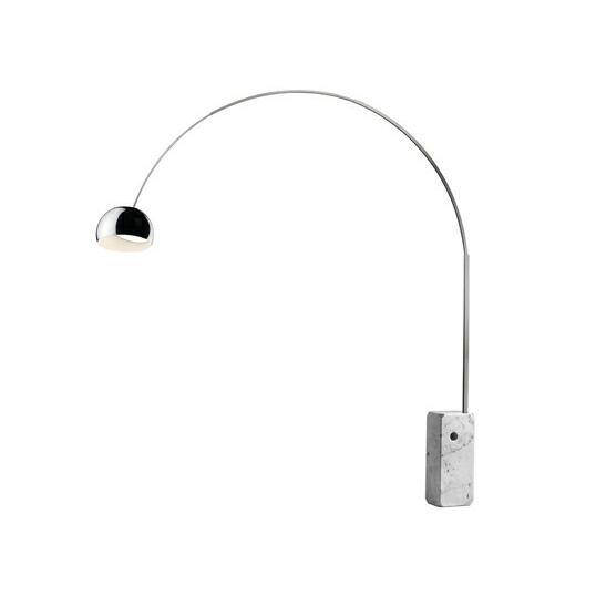 FLOS / フロスアルコ LED大きな弧を描くオブジェのような照明大理石のベースLED仕様世界でも有数の照明ブランド
