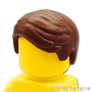 LEGO（レゴ） パーツ ばら売り #103748pb01 ミニフィグ ヘアー - 左に