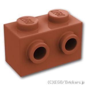 レゴ パーツ ばら売り #11211 ブロック 1 x 2 - 1面スタッド：ブラウン | LEGOの部品 | LEGO