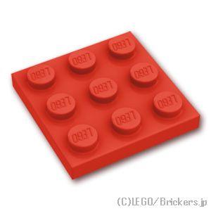 レゴ パーツ ばら売り #11212 プレート 3 x 3：レッド | LEGOの部品 | LEGO