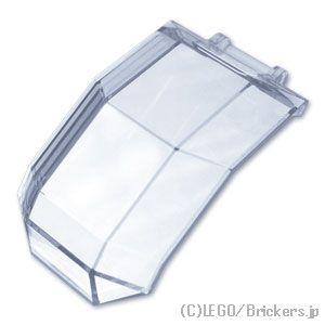 レゴ パーツ ばら売り #11289 ウィンドスクリーン 4 x 4 x 4 2/3 - バーハンドル：トランスクリアー | LEGOの部品 | LEGO