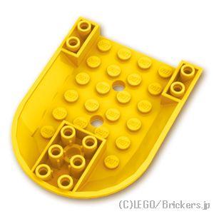 レゴ パーツ ばら売り #11295 航空機 コクピット部 6 x 8 - ボトム：イエロー | LEGOの部品 | LEGO