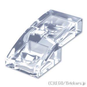 レゴ パーツ ばら売り #11477 スロープ カーブ 2 x 1：トランスクリアー | LEGOの部品 | LEGO