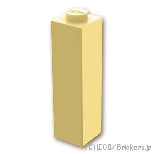 レゴ パーツ ばら売り #14716 ブロック 1 x 1 x 3：タン | LEGOの部品 | LEGO