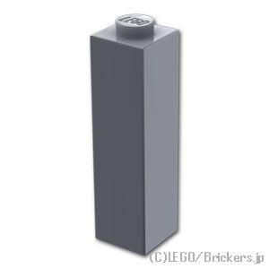 レゴ パーツ ばら売り #14716 ブロック 1 x 1 x 3：ダークグレー | LEGOの部品 | LEGO