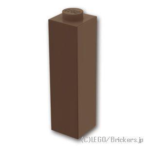 レゴ パーツ ばら売り #14716 ブロック 1 x 1 x 3：ダークブラウン | LEGOの部品 | LEGO