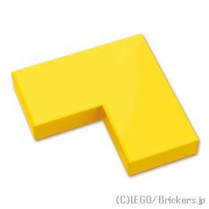 レゴ パーツ ばら売り #14719 タイル コーナー 2 x 2：イエロー | LEGOの部品 | LEGO