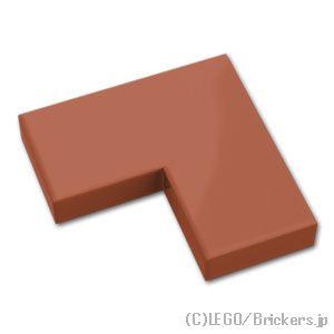 レゴ パーツ ばら売り #14719 タイル コーナー 2 x 2：ブラウン | LEGOの部品 | LEGO