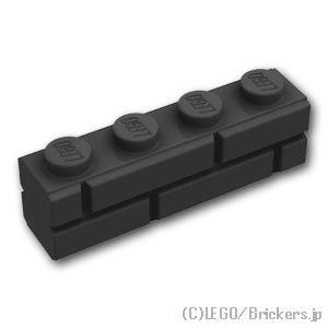 レゴ パーツ ばら売り #15533 ブロック 1 x 4 - レンガ：ブラック | LEGOの部品 | LEGO
