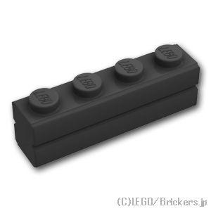 レゴ パーツ ばら売り #15533 ブロック 1 x 4 - レンガ：ブラック | LEGOの部品 | LEGO | 01
